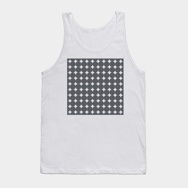 Retro Circles and Diamonds Tank Top by Makanahele